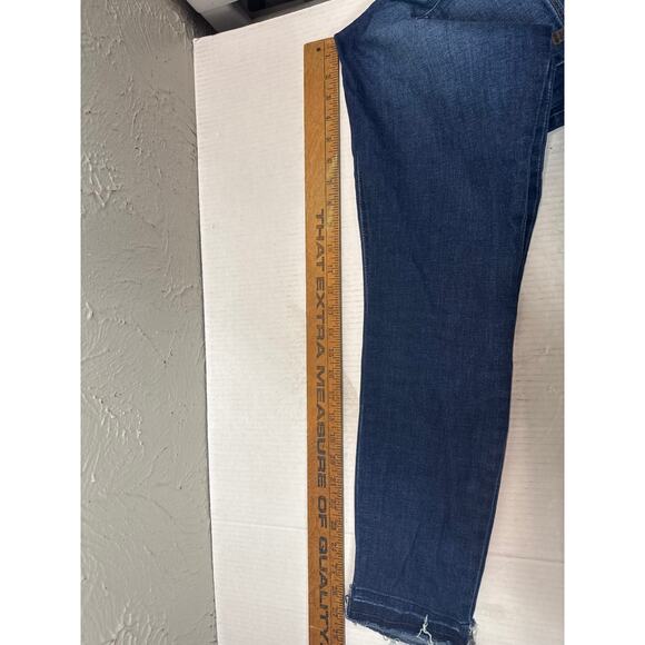 Joes Jeans Skinny Ankle Hi-Low Cutout Hem Womens Stretch Pockets Size 28 x 27 - Picture 8 of 8